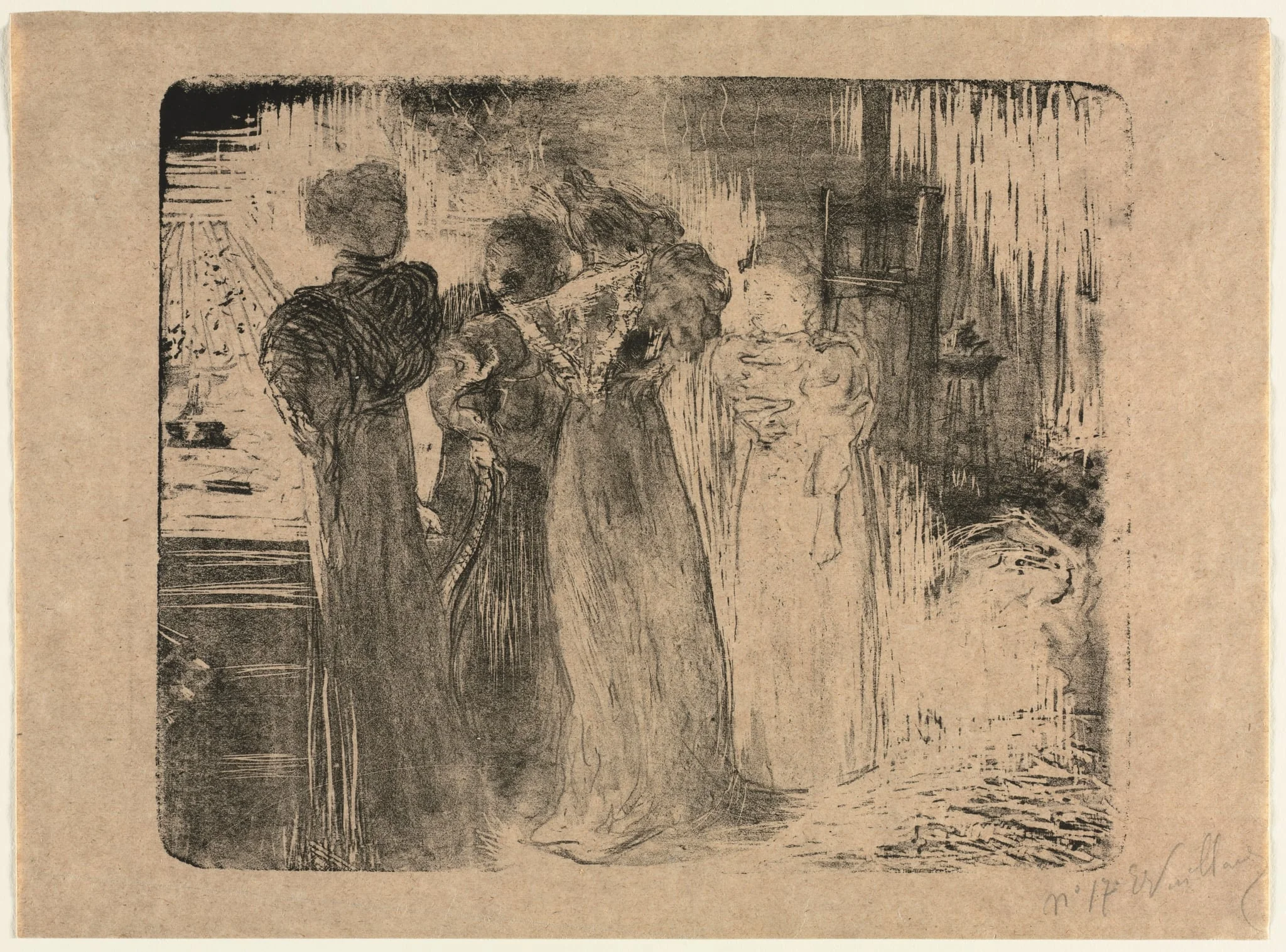 The Studio, by Édouard Vuillard, 1895