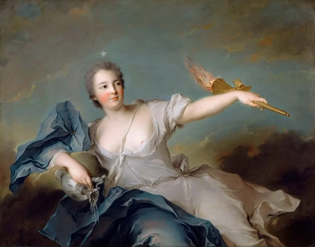 Portrait of Marie-Anne de Nesle, Marquise de la Tournelle, Duchesse de Châteauroux (1717-1744)