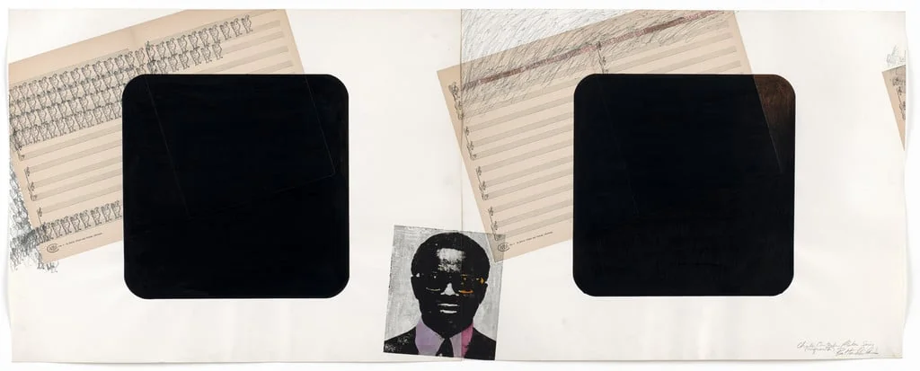 Untitled, by Barkley L. Hendricks, ink, 1979