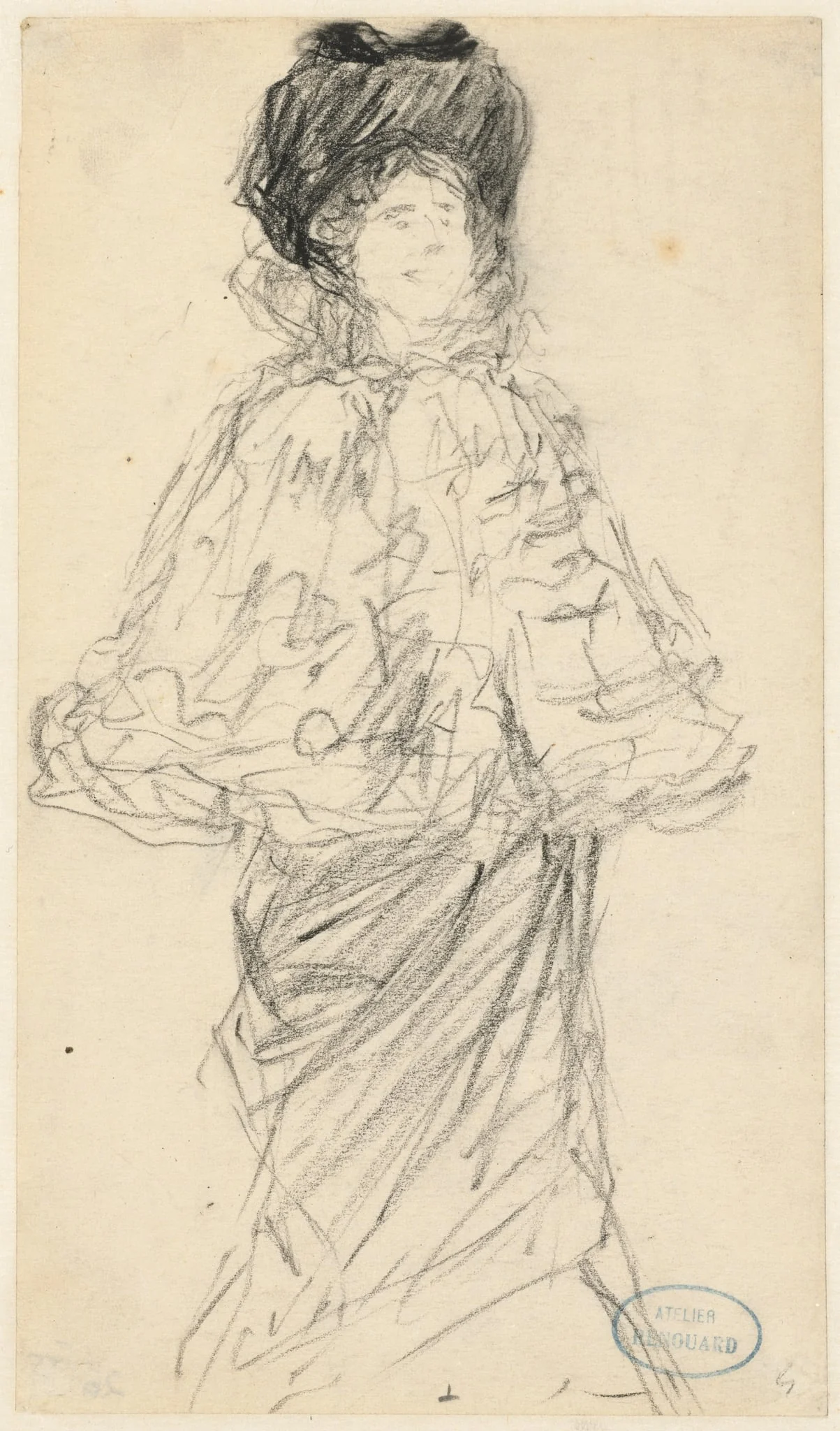 Standing Woman, by Charles Paul Renouard, 1900