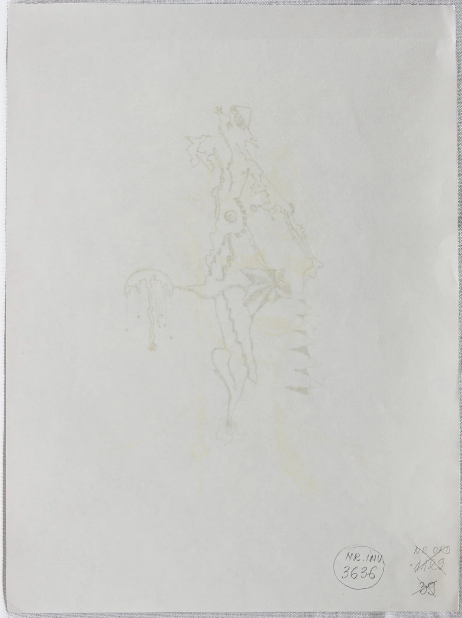 Personaj transfigurat II, by Ionuț Cătălin Florea, 1950