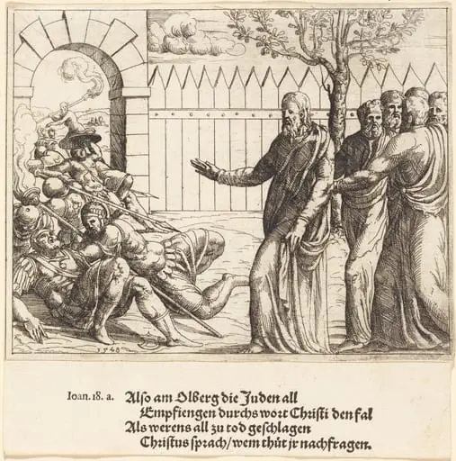 Jesus Identifies Himself before the Arrest