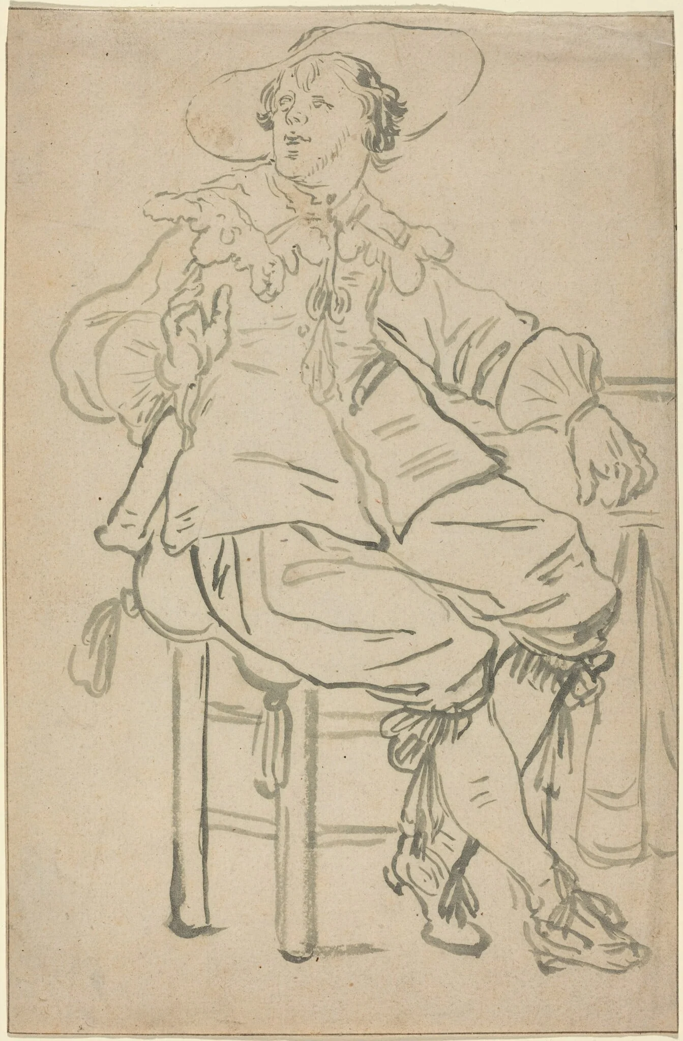 Seated Cavalier