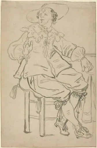 Seated Cavalier