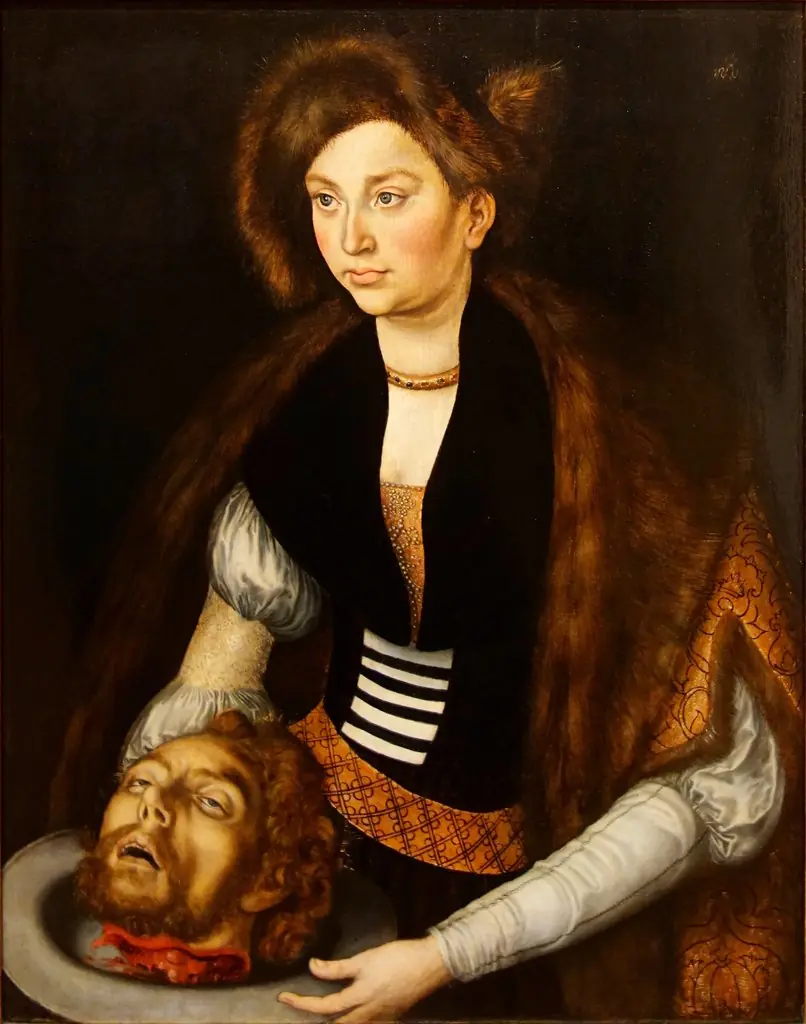 Salome with the head of Saint John the Baptist
