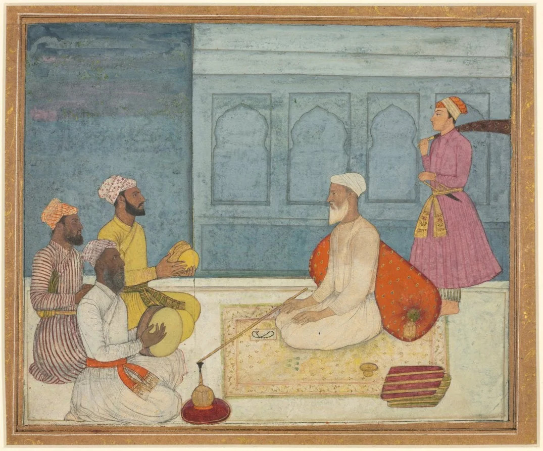 Sultan and Musicians, by Unknown, unspecified, 1650