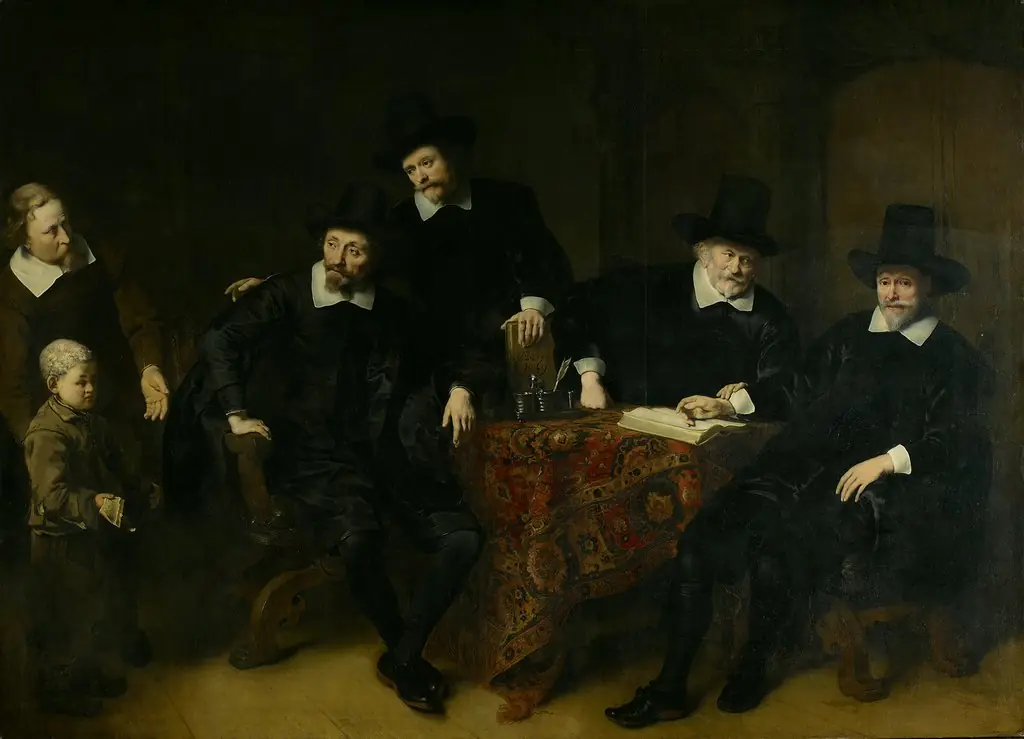 The Regents of the Leper's house in Amsterdam in 1649