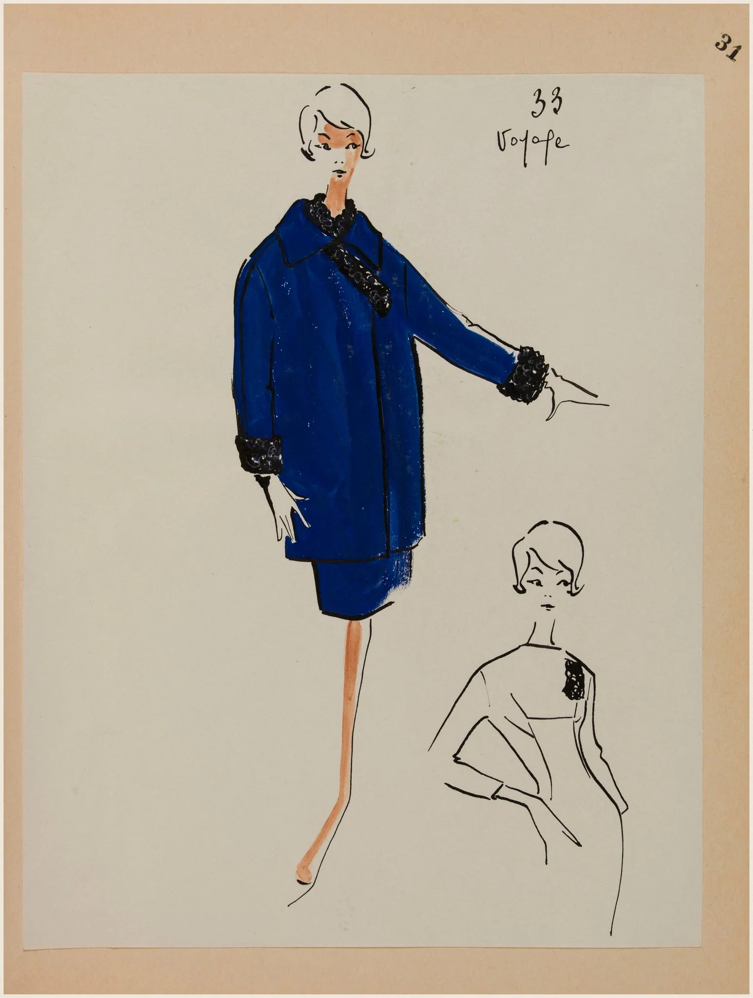 Voyage, by Marie-Louise Carven, 1958