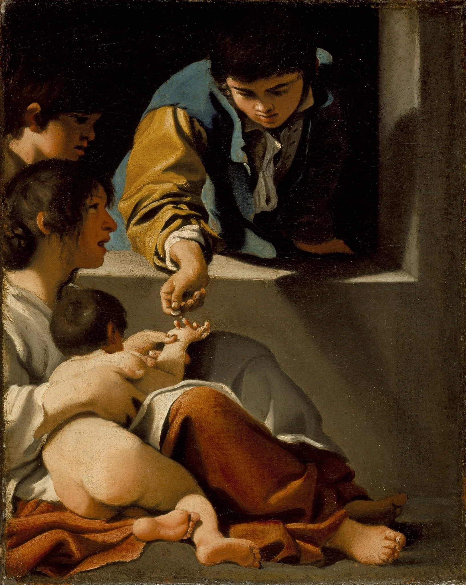 Study for the 'The Charity of St. Elizabeth'