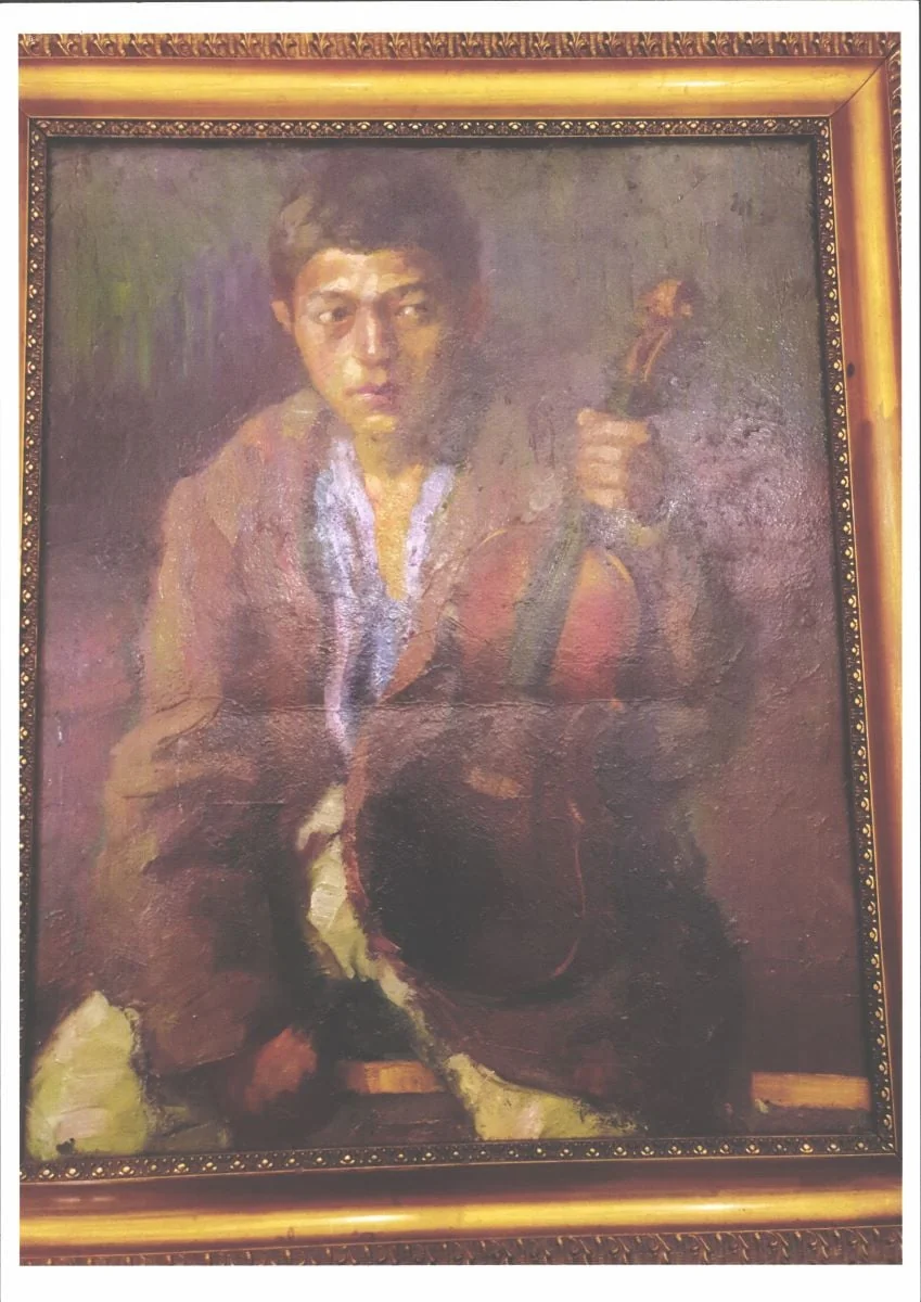 Băiatul cu vioara, by Hans Eder, unspecified, 1944