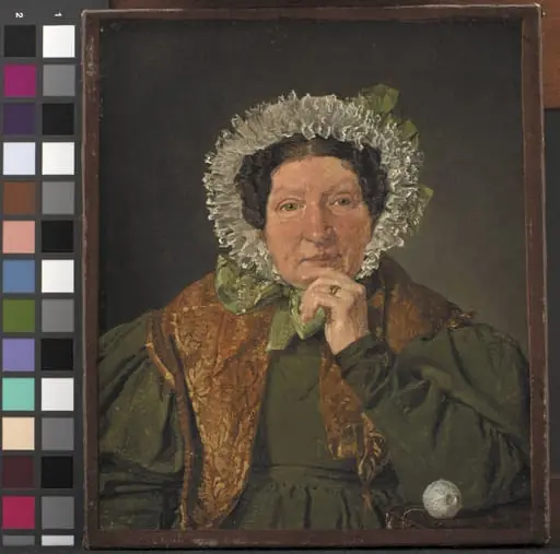 Portrait of the Artist´s Mother, Cecilia Margrethe Købke, née Petersen