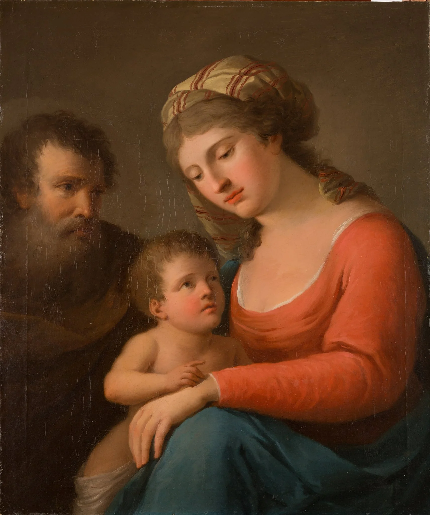 Die Heilige Familie, by Unknown, 1850