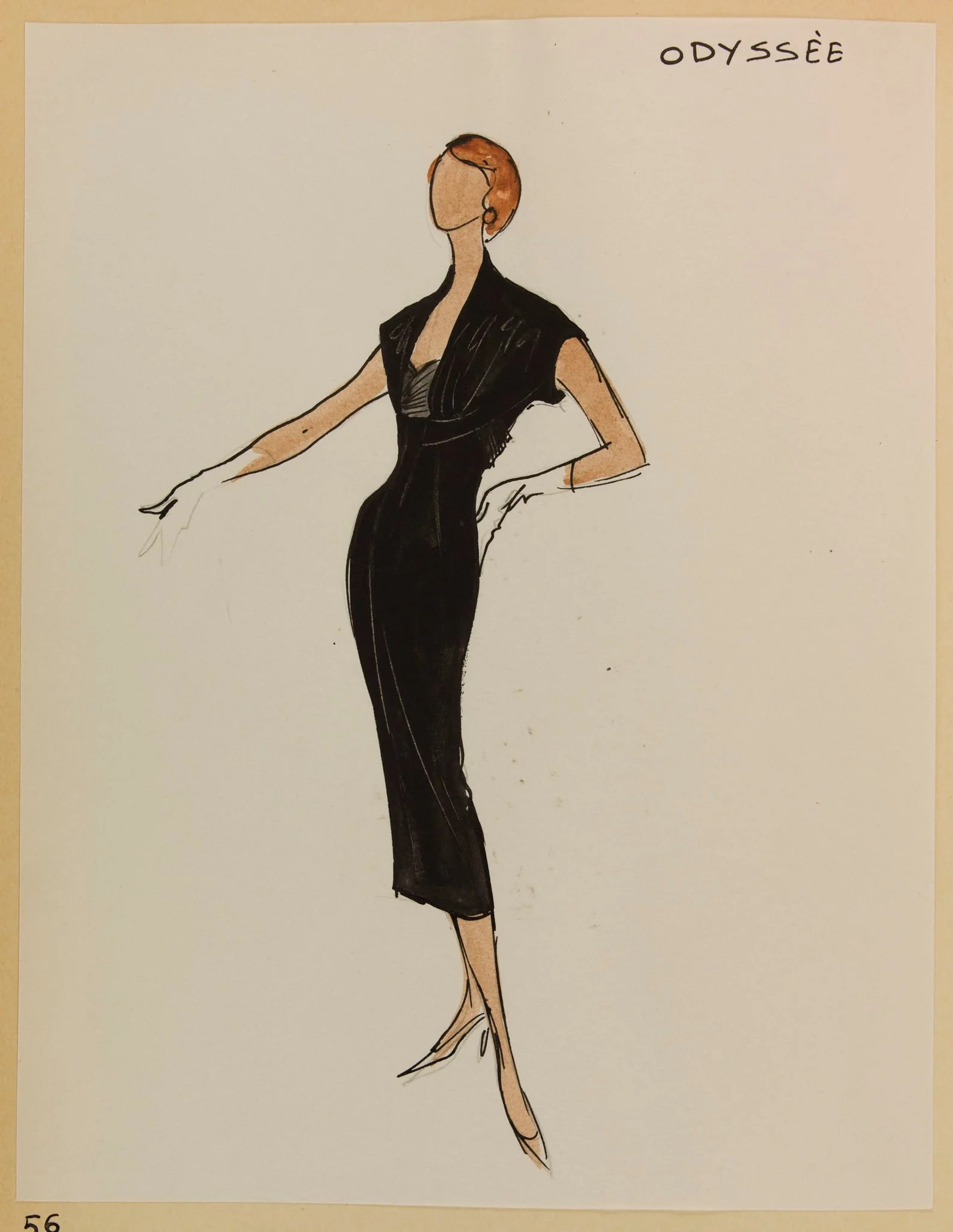 Odyssée, by Carven, 1955