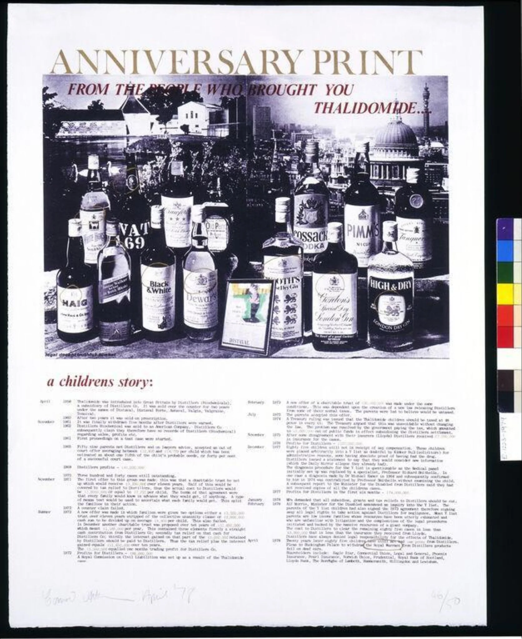 Anniversary Print: From the People Who Brought You Thalidomide...