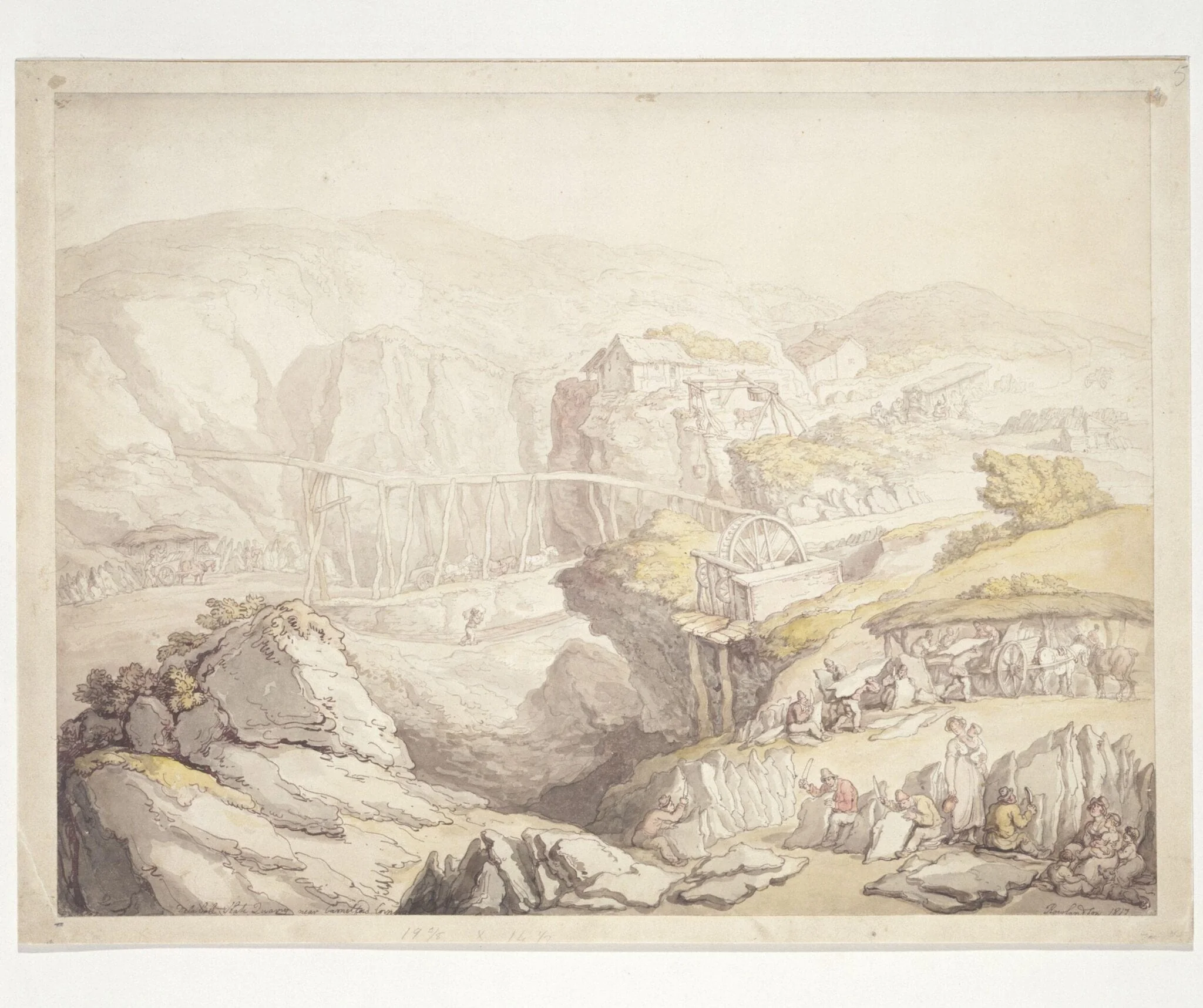 Delabole Slate Quarry, near Camelford, Cornwall