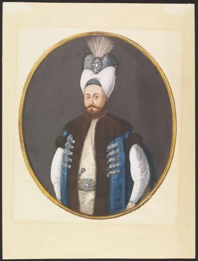 Portrait of a sultan