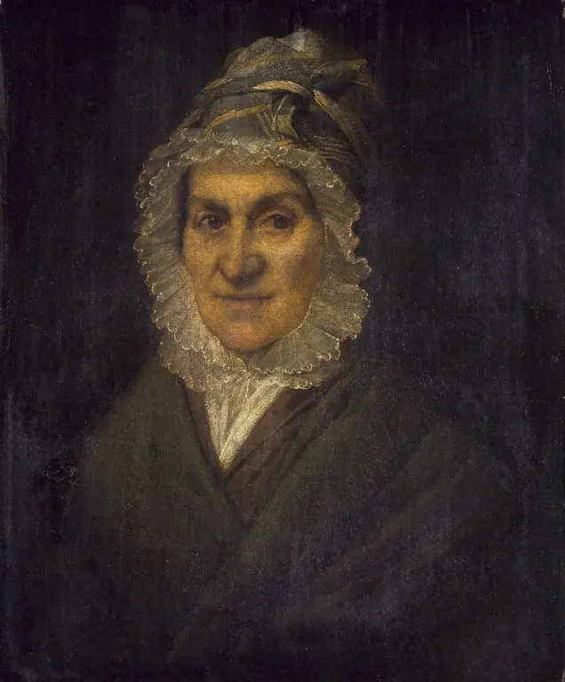 Portrait of an old woman