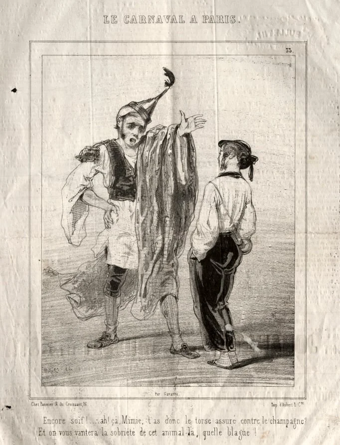 Carnaval, by Paul Gavarni, 1842