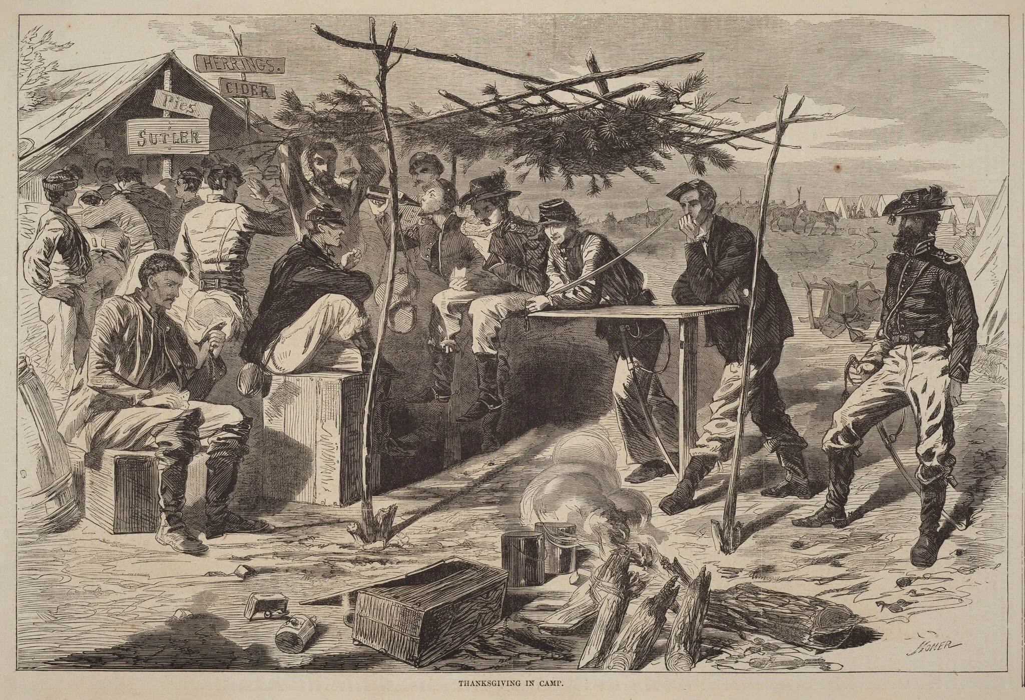 Thanksgiving in Camp