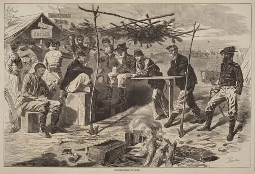 Thanksgiving in Camp