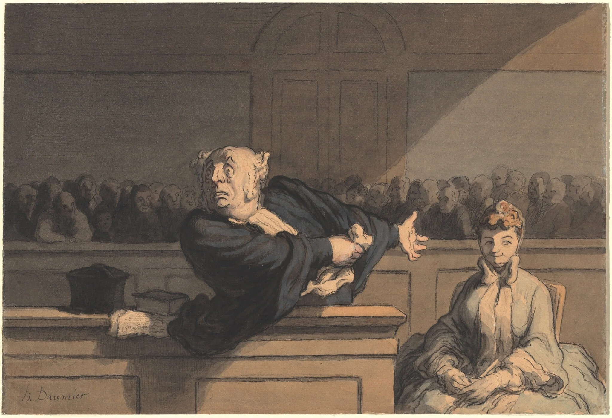 Le Défenseur (Counsel for the Defense)