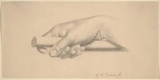 Right Hand Holding Short Rod