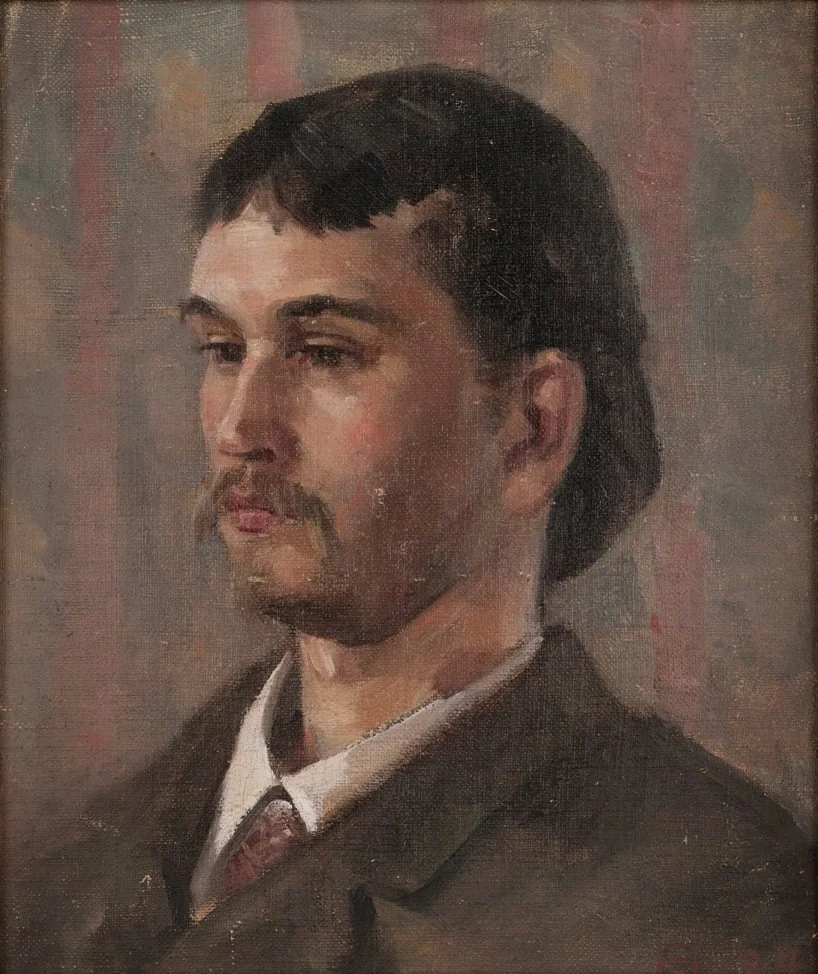 Uno Gallénin muotokuva, by Akseli Gallen-Kallela, unspecified