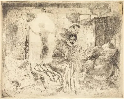 Greeting Grandmother (Le Bonjour à la Grand-mère)