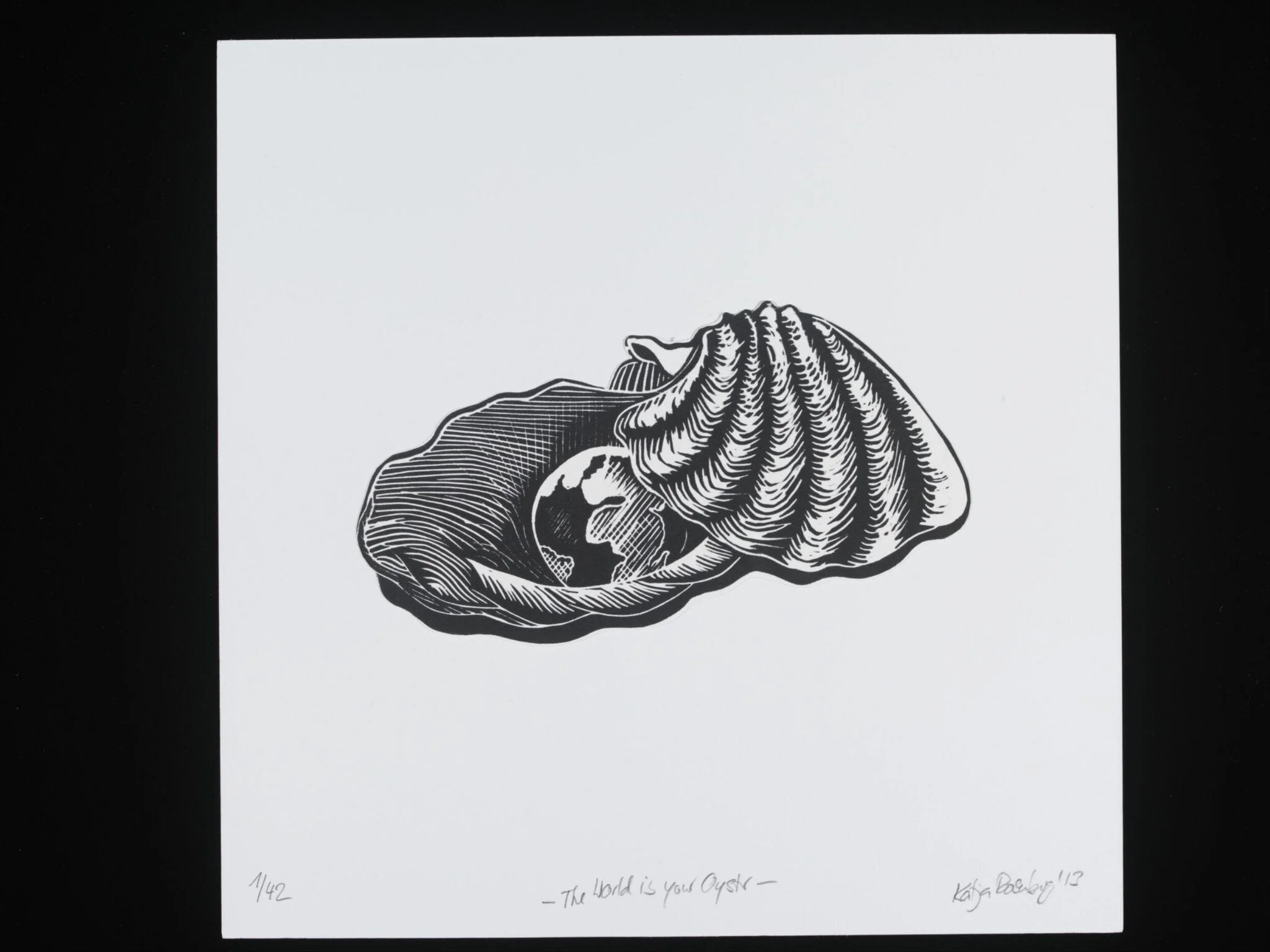 The World is Your Oyster, by Rosenberg, 2013