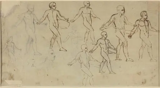 Studies of a Sower (Illustration for Thomson's _Seasons_)