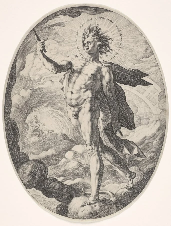 Apollo, by Hendrik Goltzius, 1588
