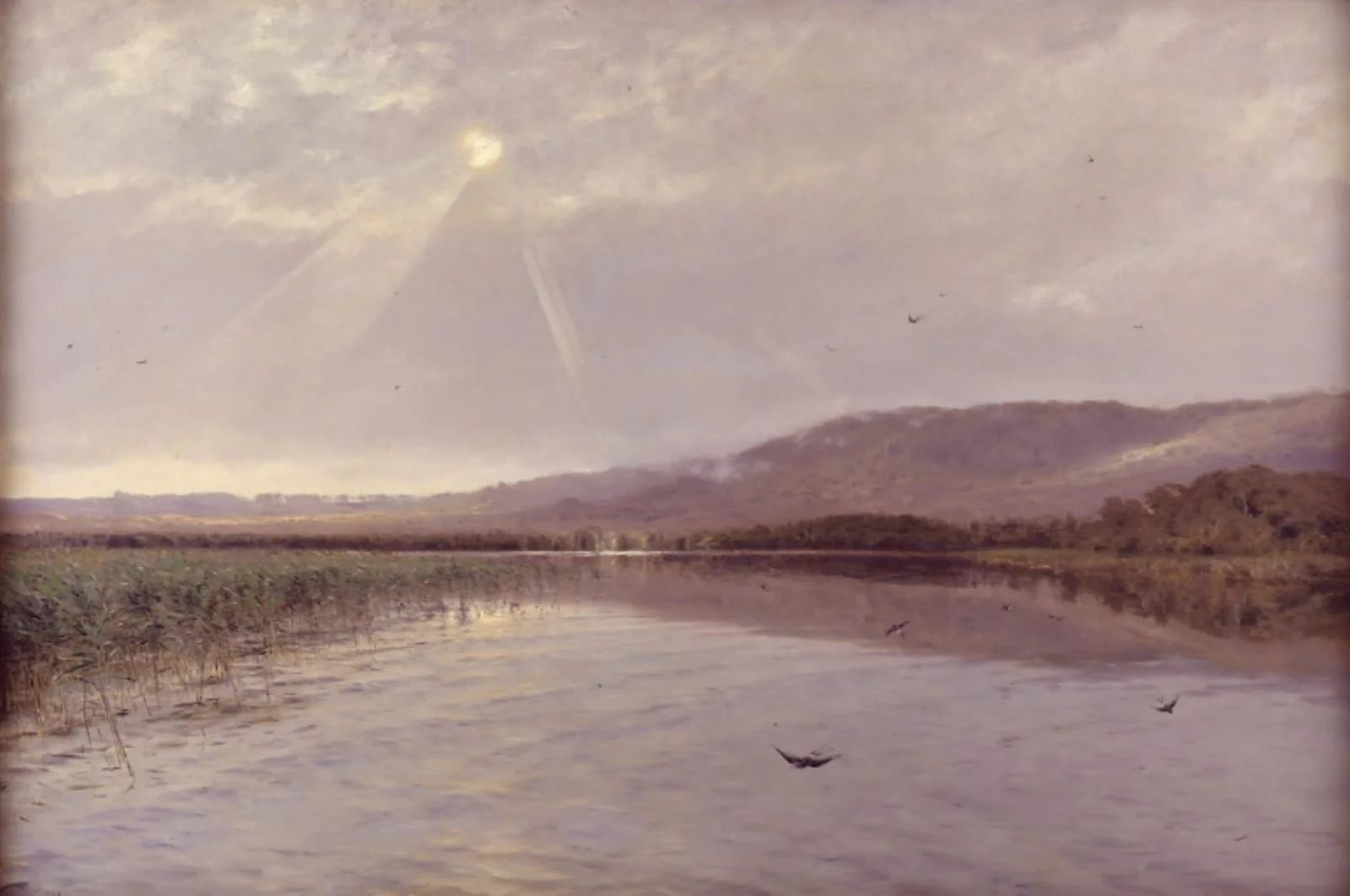 A Lake in the Himmelbjerg District, Jutland, by Unknown, 1888