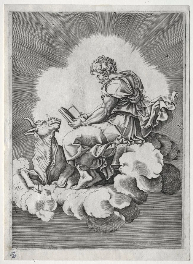 The Four Evangelists:  St. Luke, by Unknown, 1518