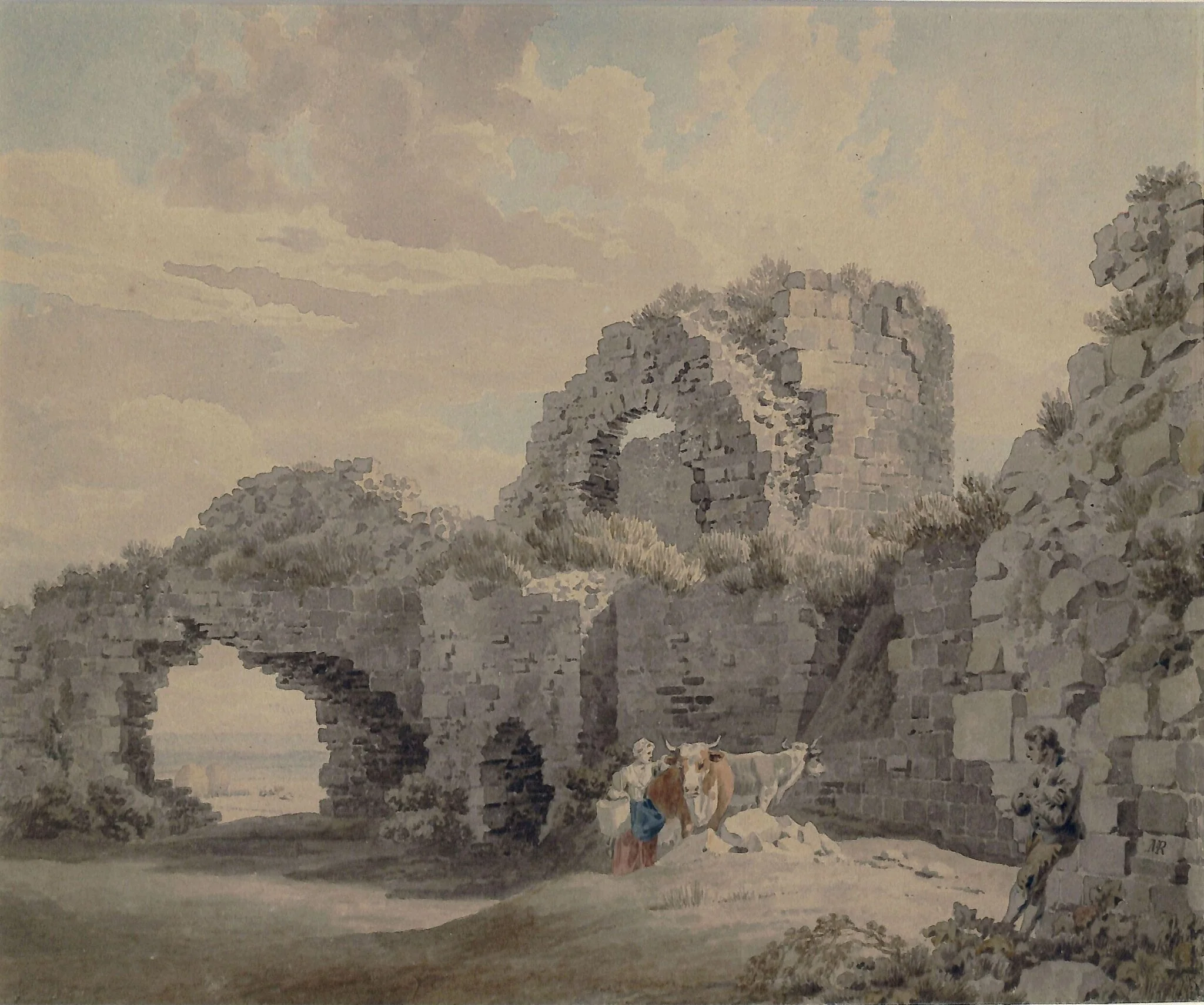 Ruins of Pevensey Castle