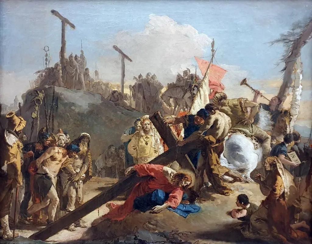 Christ carrying the cross