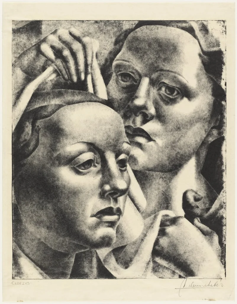 Untitled, by Nélida Demichelis, ink, 1942