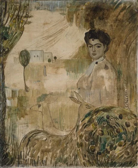 Portrait of M. Afrikyan, by Martiros Saryan, oil, 1905