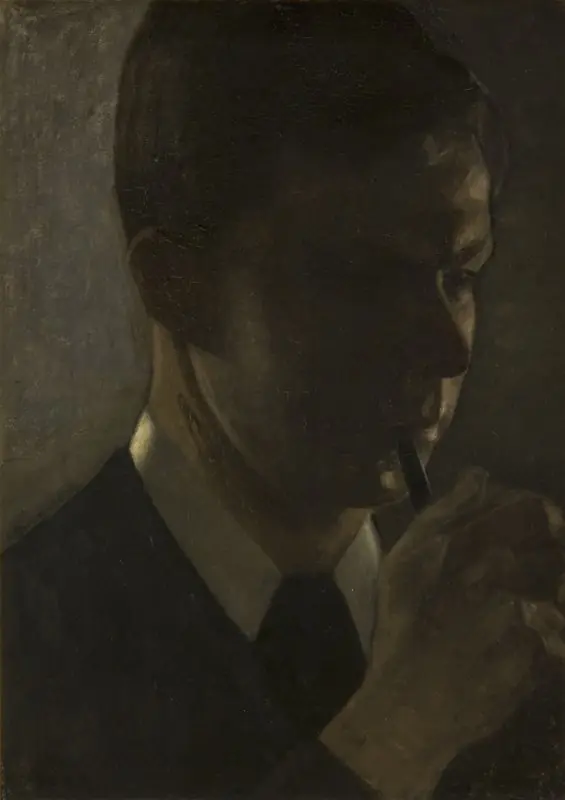 Portrait of Svend Hammershøi, the Artist´s Brother