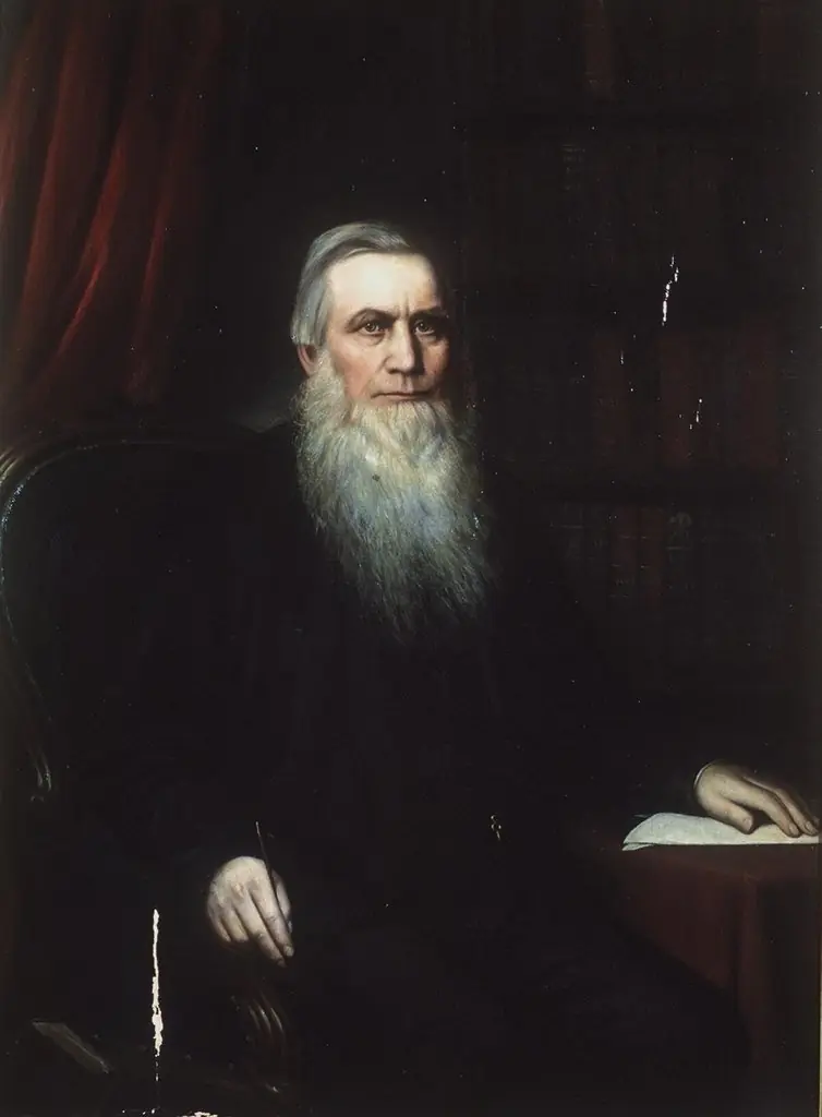 Portrait of a bearded man