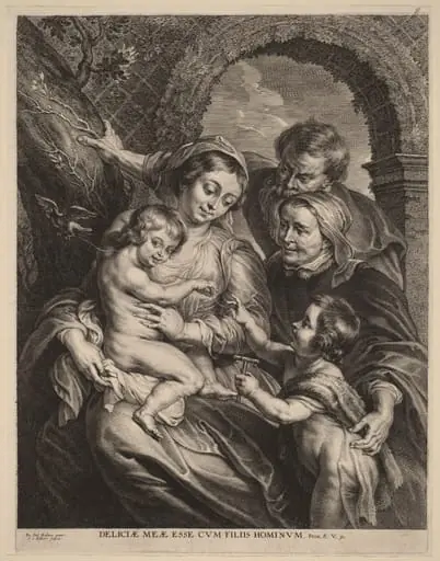 The Holy Family with the Goldfinch