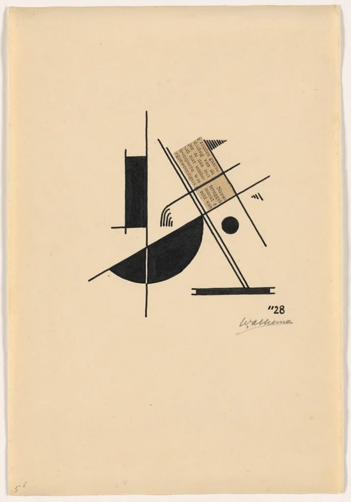 Untitled, by Wobbe Alkema, graphite, 1928