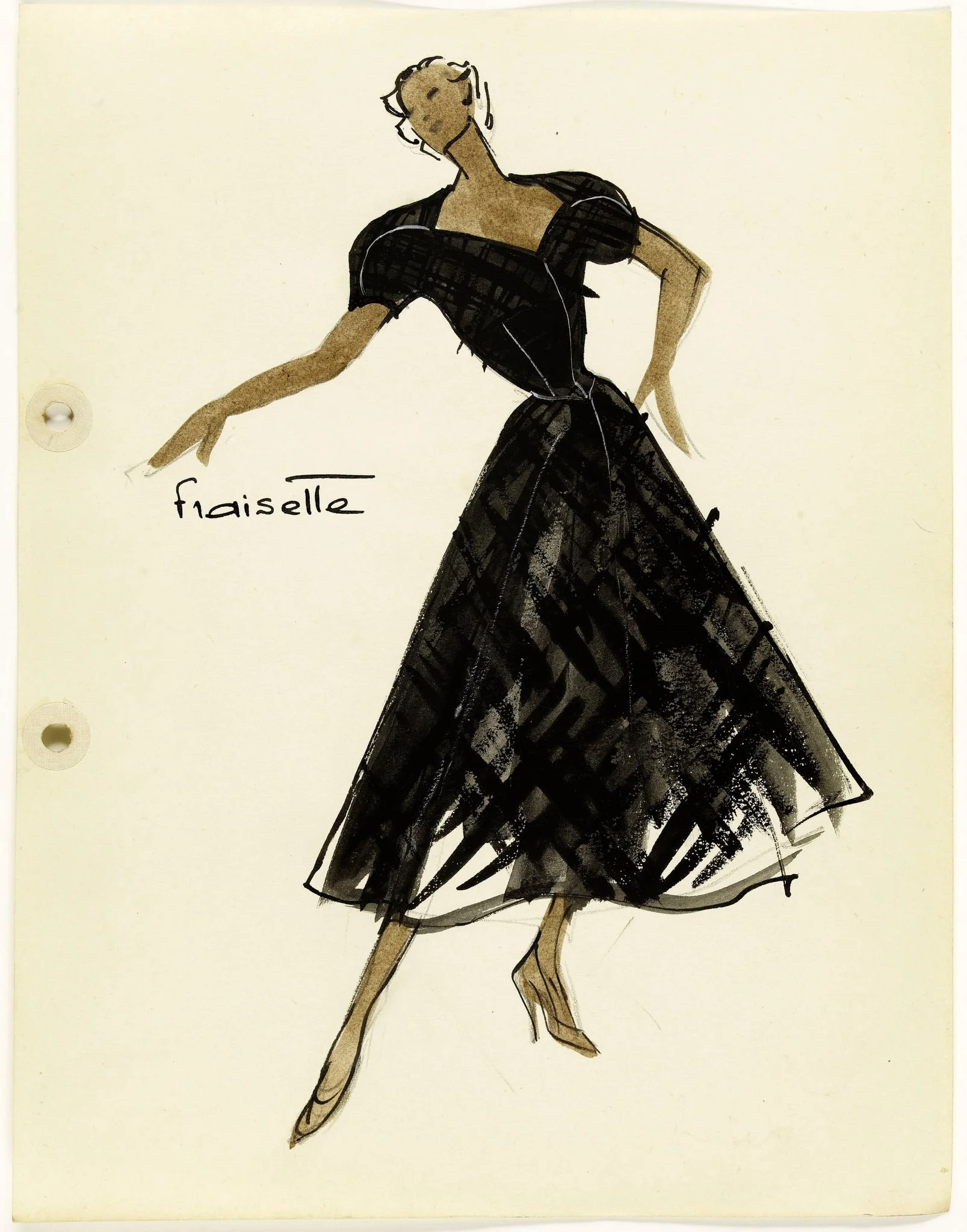 'Fraisette', by Marie-Louise Carven, 1951