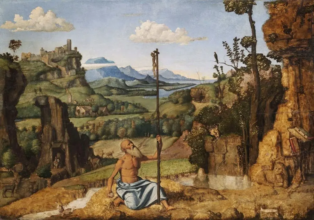 The Penitent St Jerome in the Wilderness