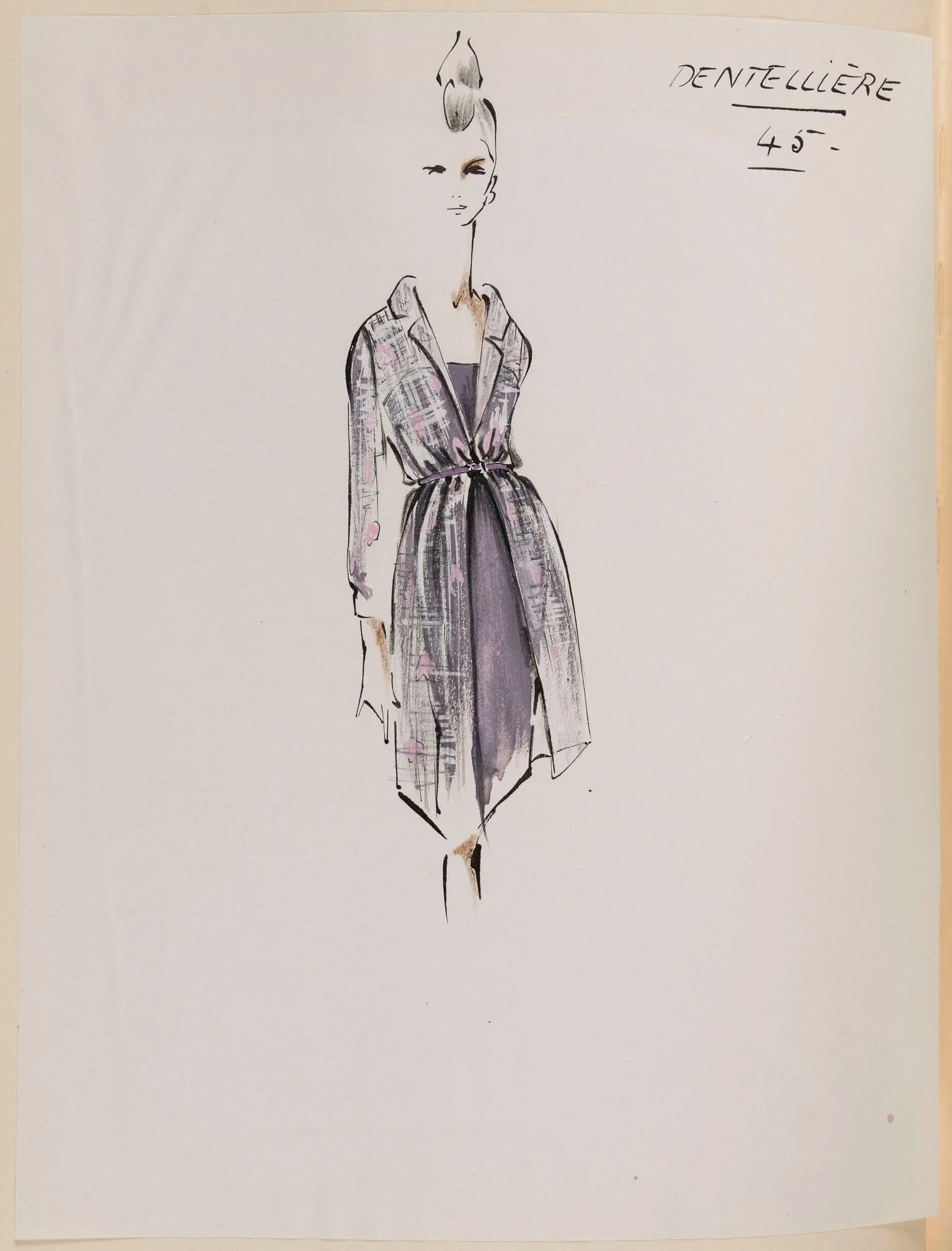 Dentellière, by Carven, 1963