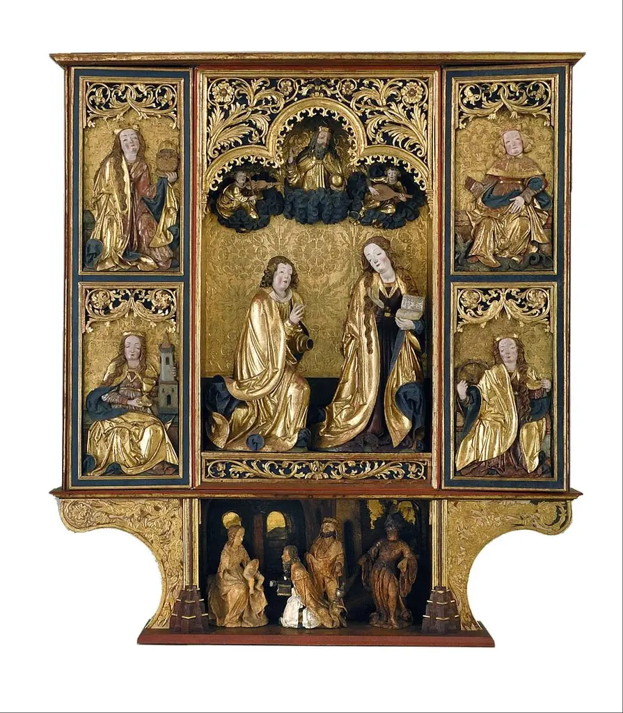 Altarpiece of the Annunciation from Kisszeben