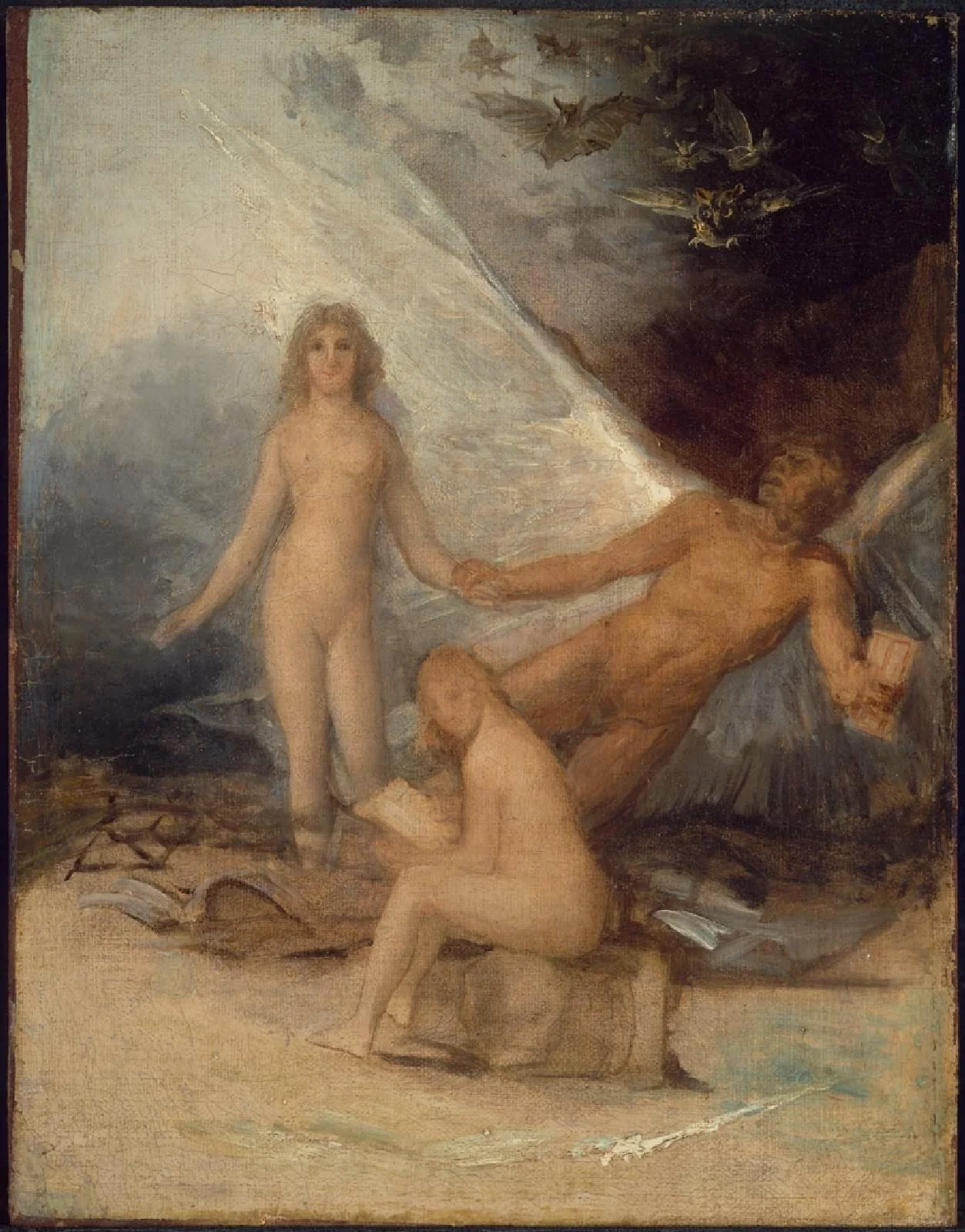 Time, Truth and History, by Francisco Goya, unspecified