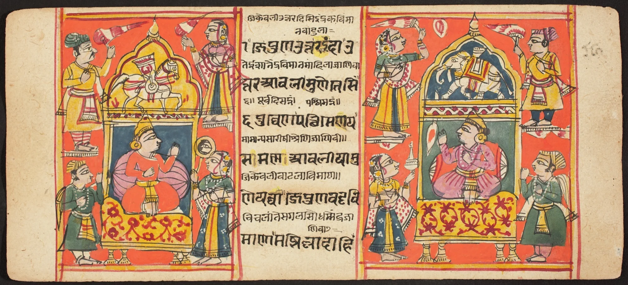 Tantric Manuscript "Sangrahani Sutra", by Unknown, unspecified