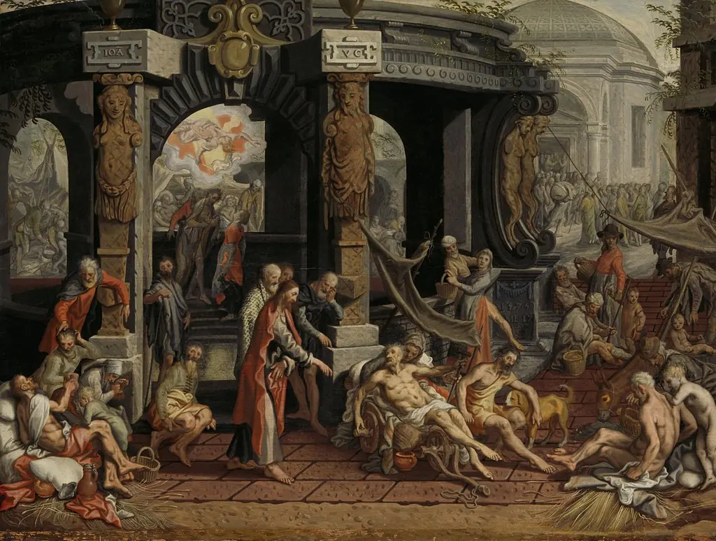 The Healing of the cripple of Bethesda