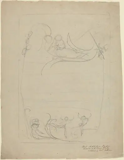 An Armed Man Spurning a Woman [recto]