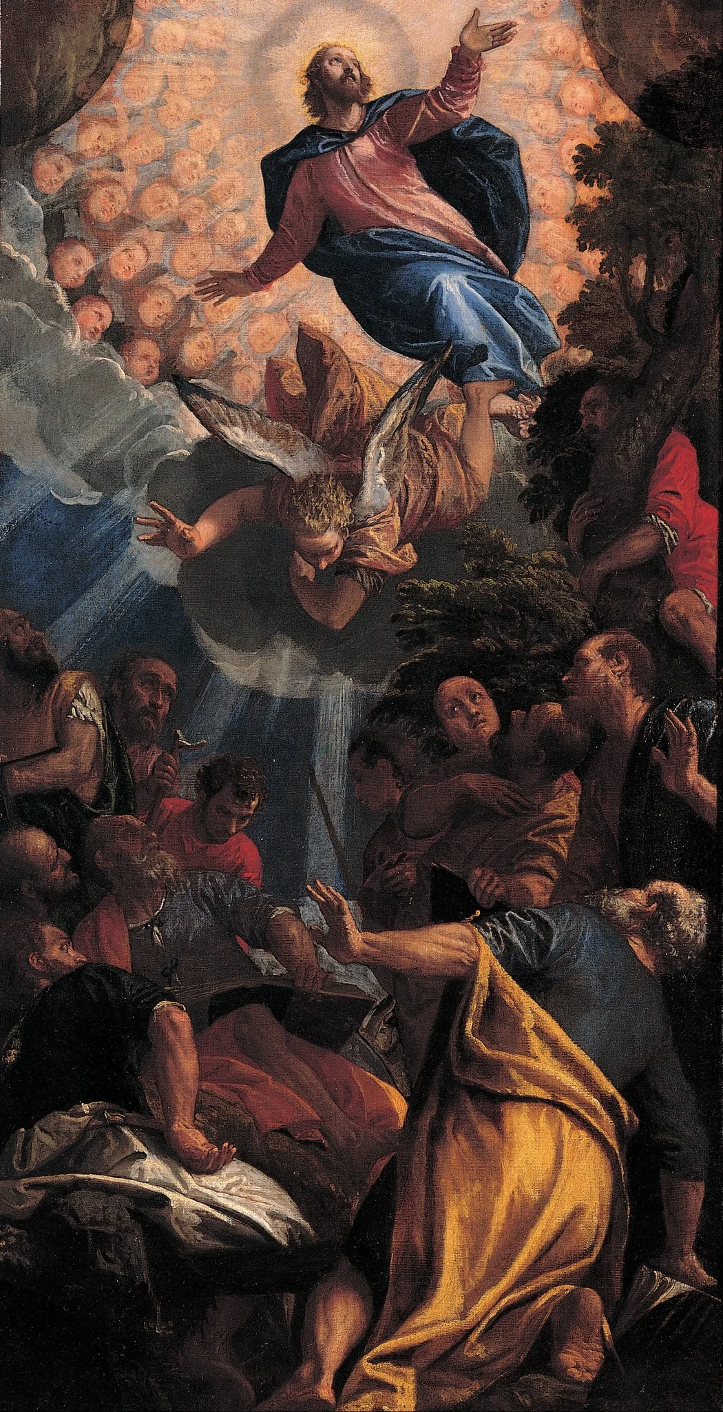 The Ascension, by Paolo Veronese, oil, 1593